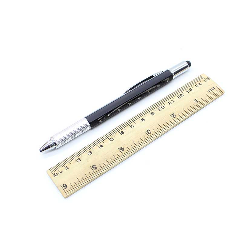 Stylus w/Ballpoint Pen, Ruler, Screwdriver & Level Tool 5