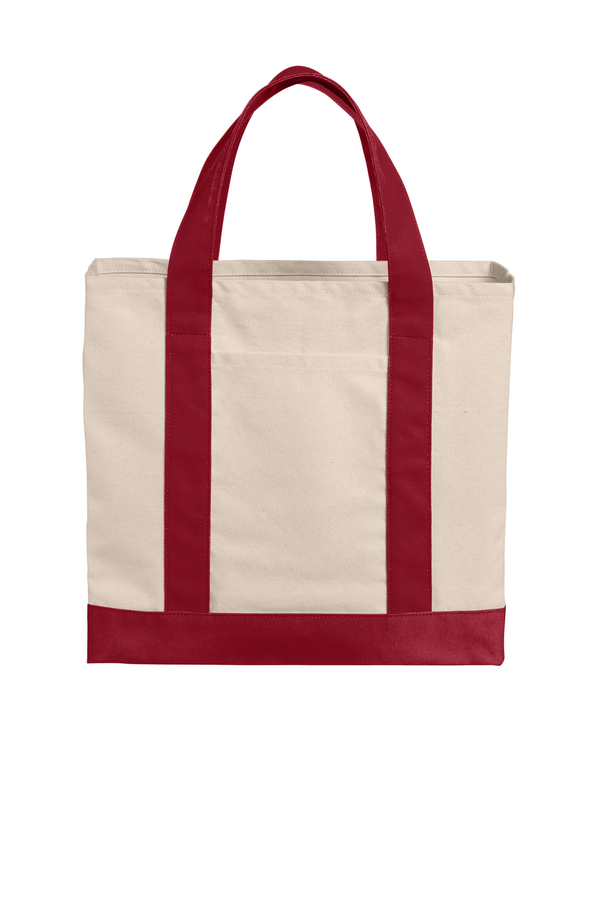 Port Authority Cotton Canvas Two-Tone Tote BG429 15