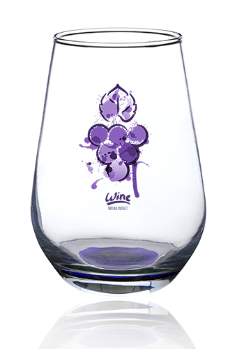 16 oz. Vaso Silicia Stemless Wine Glasses 13