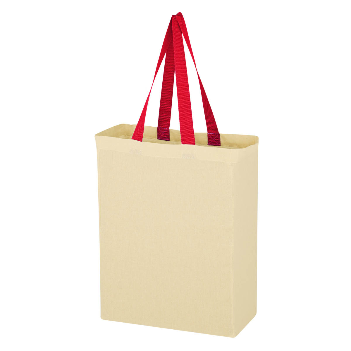 Natural Cotton Canvas Grocery Tote Bag, custom tote bag with logo imprint 13