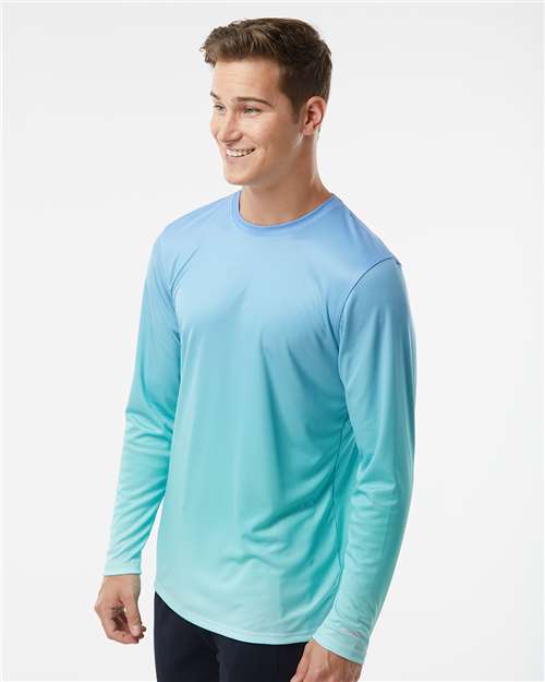 Unisex Barbados Performance Pin Dot Long Sleeve T-Shirt - 225 15