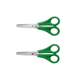 Ergonomic Stainless Steel Safety Scissors With Round Tip 2