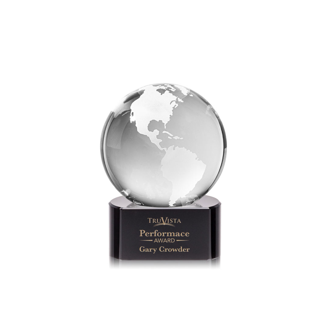 Globe Award on Paragon Base - Black 6