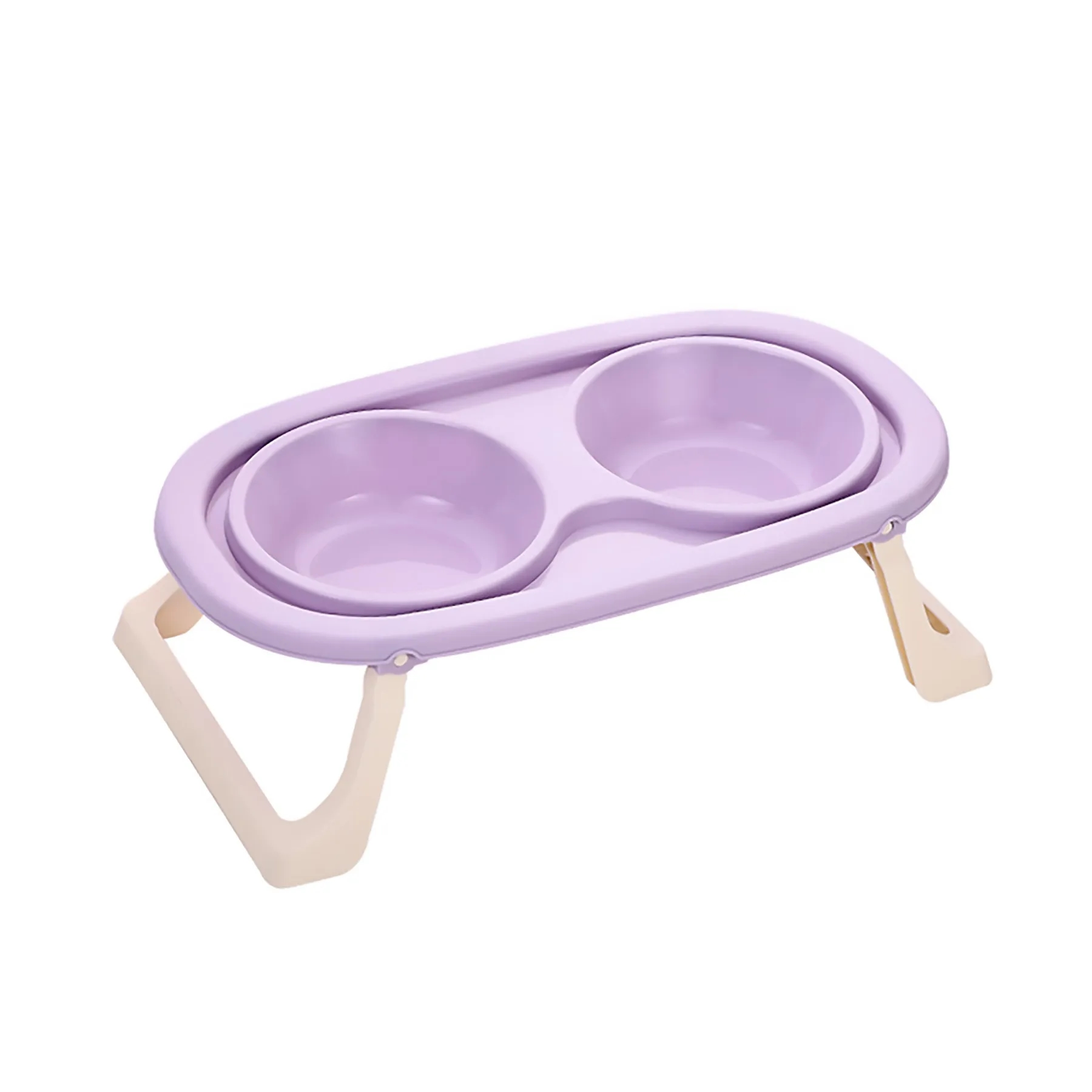 Polypropylene Cute Leak Proof Pet Bowl 4