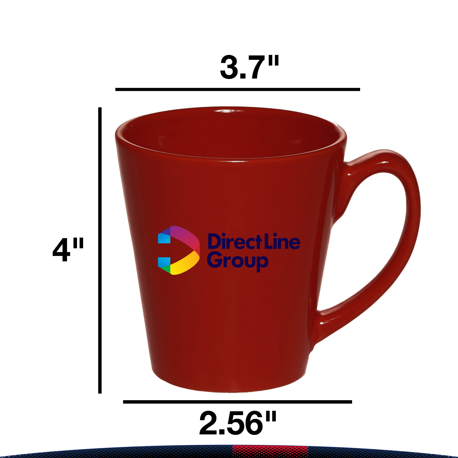 12 oz. Blint Ceramic Latte Custom Mugs 10