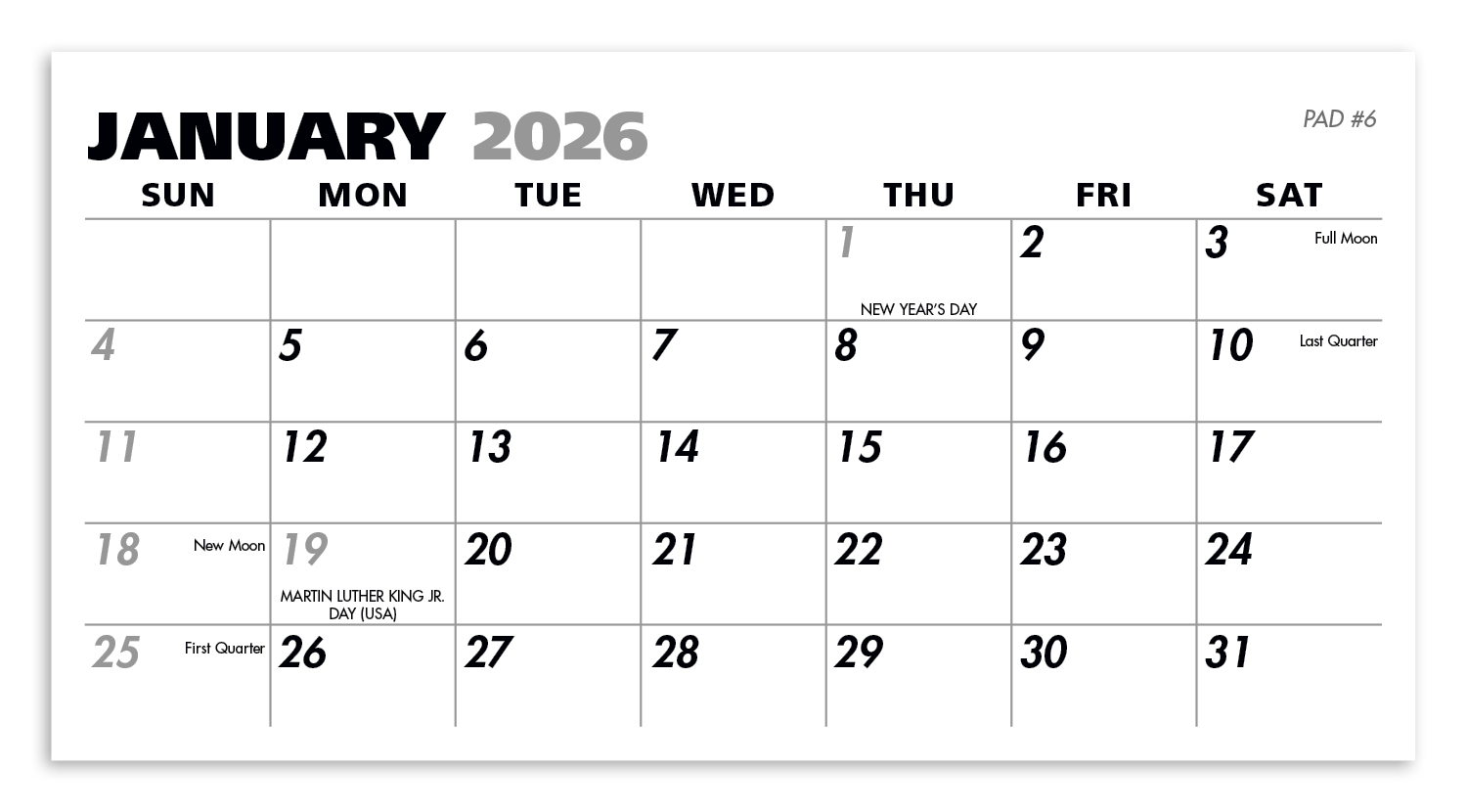 Triumph® Calendars Legacy Calendar 42