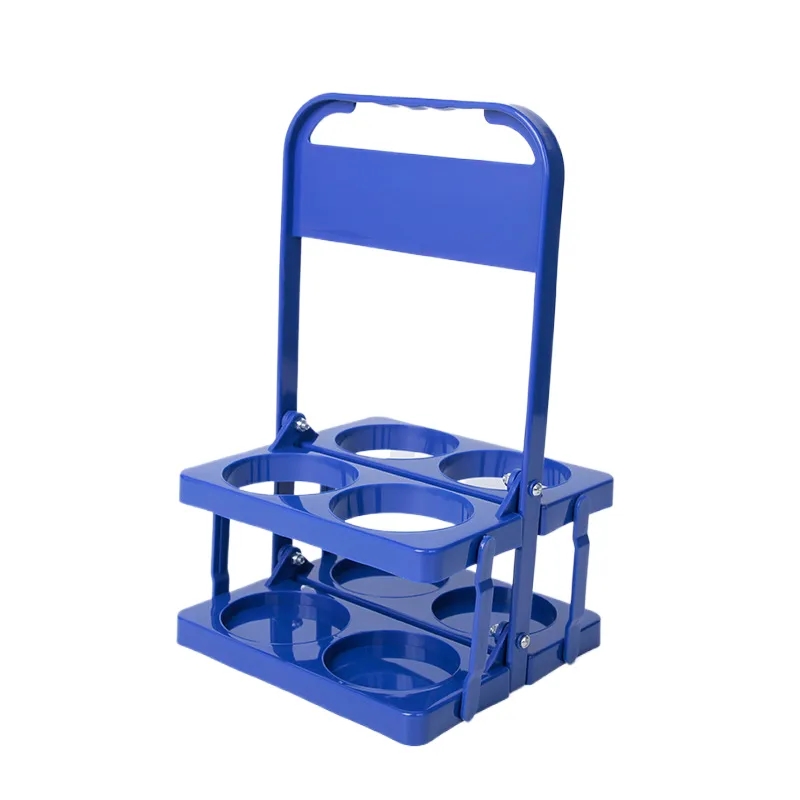 Plastic 4-Bottle Folding Wine Rack 2
