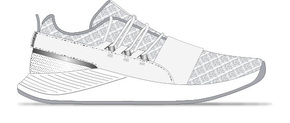UA Charged Breathe Lace Women's Sportstyle Shoes 3