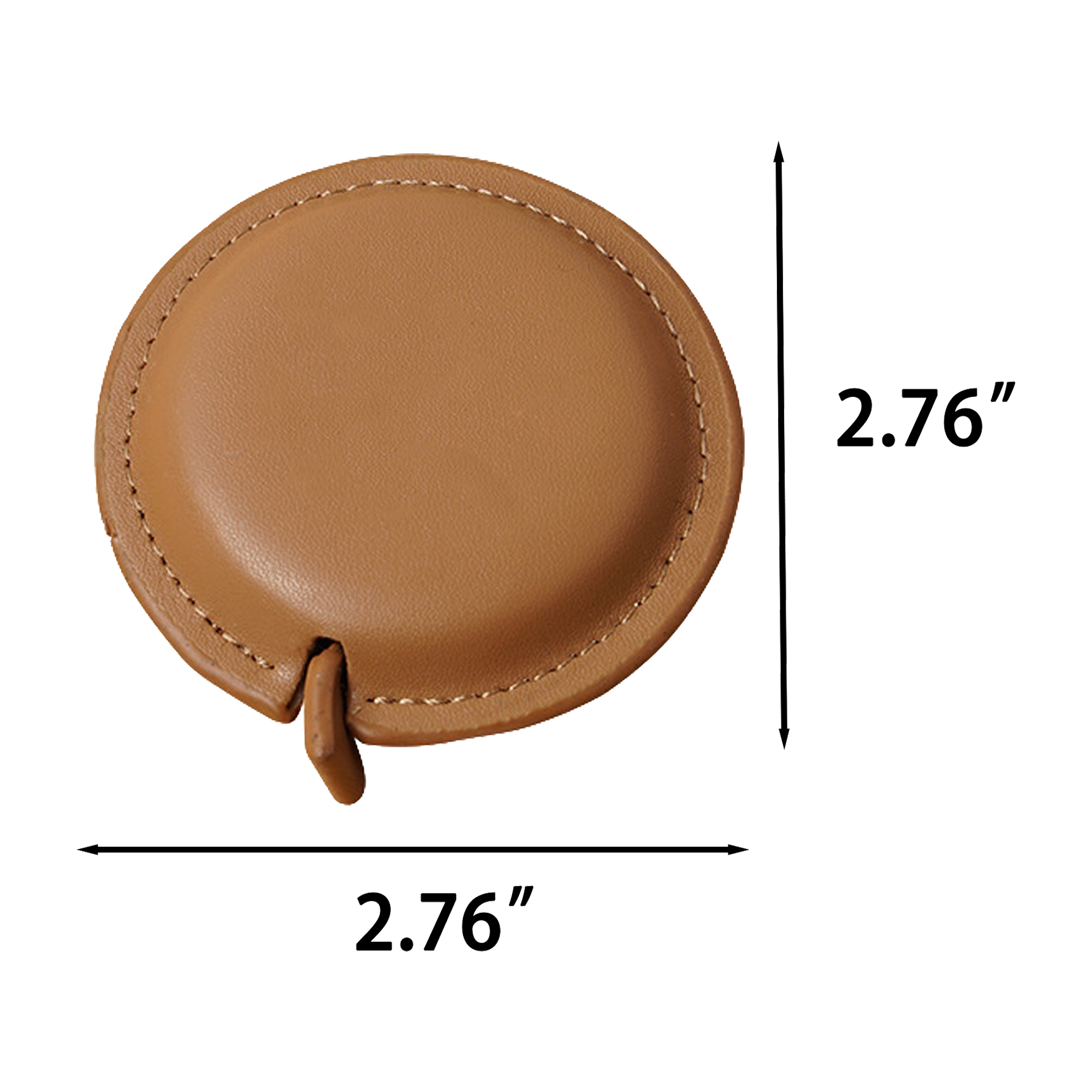 Wear-Resistant Leather Mini Tape Measure 3