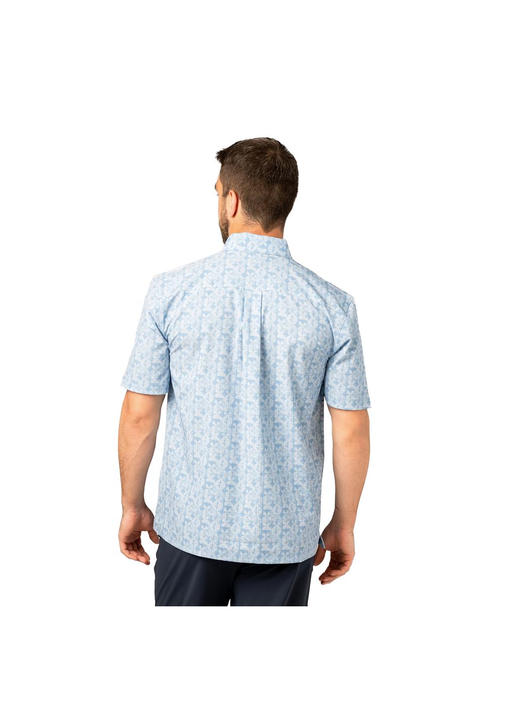 Storm Creek Men's Enthusiast 4-Way Stretch Printed Short Sleeve Outdoor Shirt 10