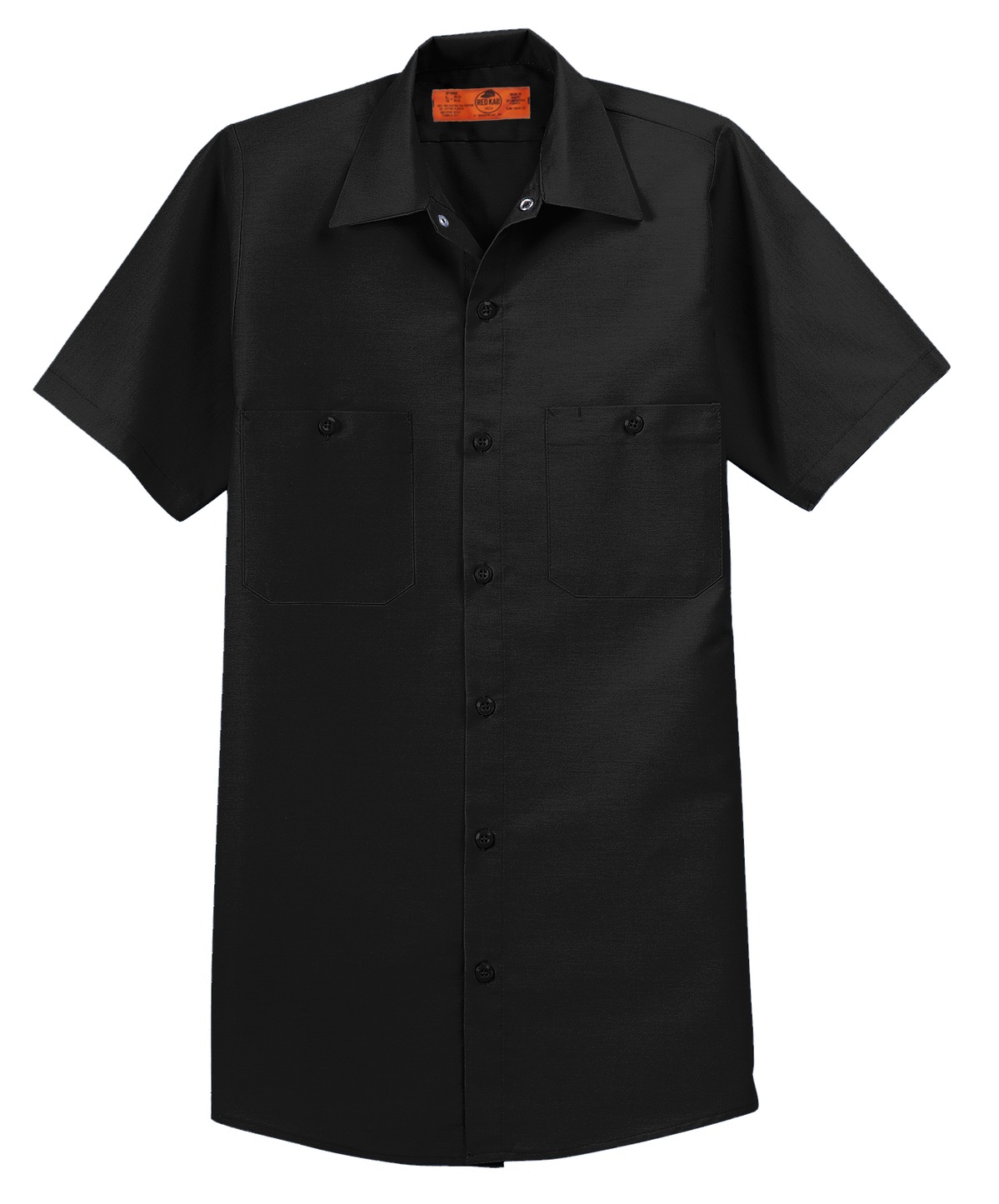 Red Kap Long Size, Short Sleeve Industrial Work Shirt. SP24LONG 43