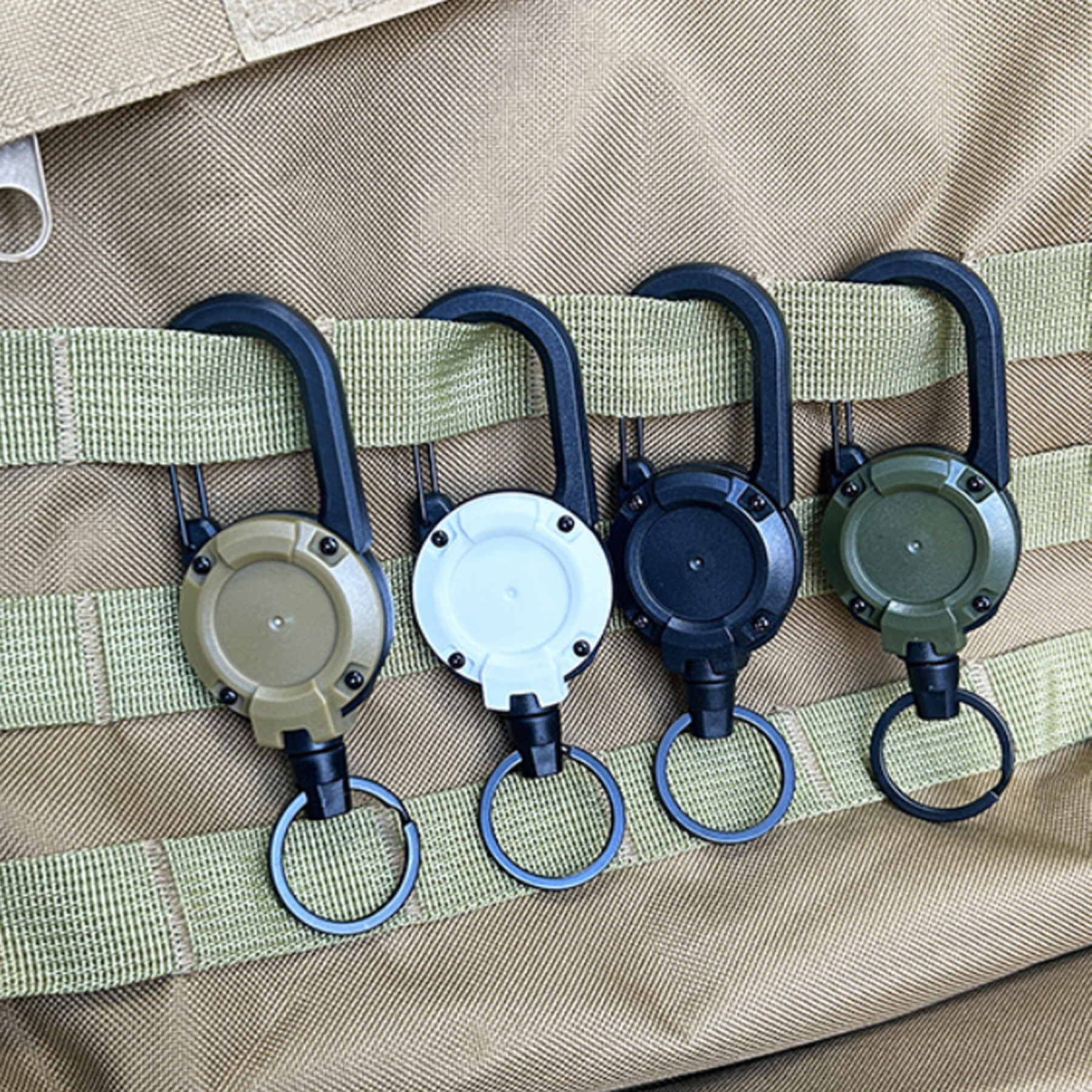 Backpack Wire Telescopic Buckle Key Hanging Buckle 2