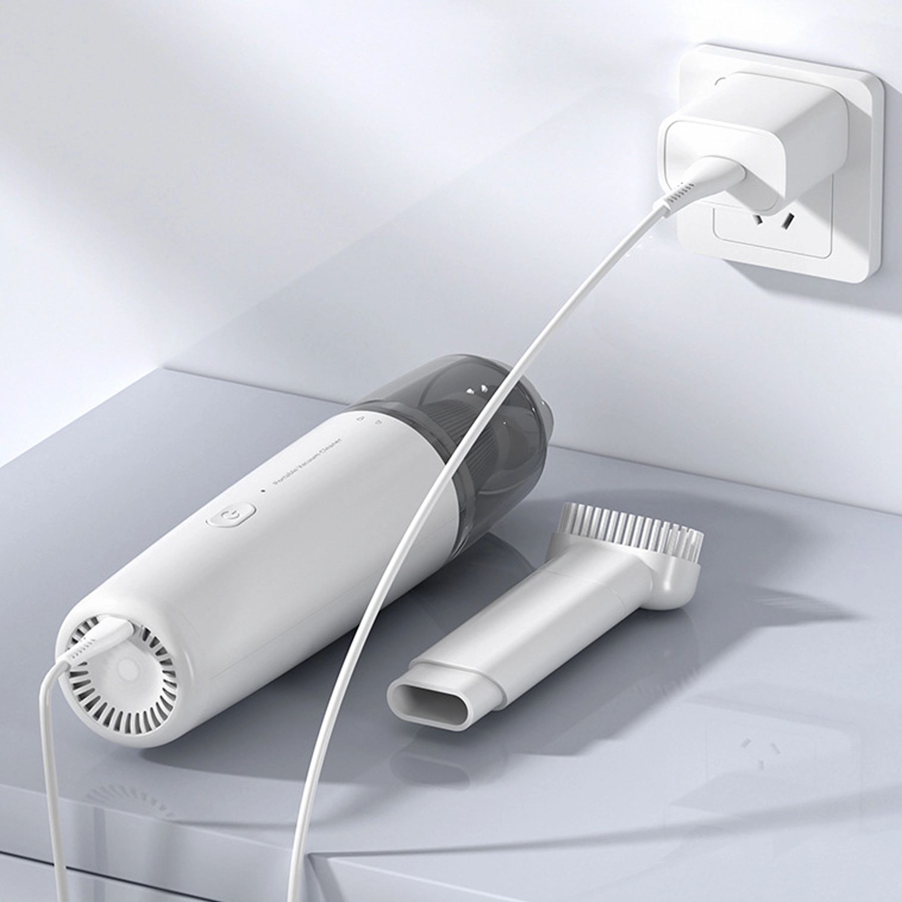Portable Car Vacuum Cleaner with Powerful Motor 4
