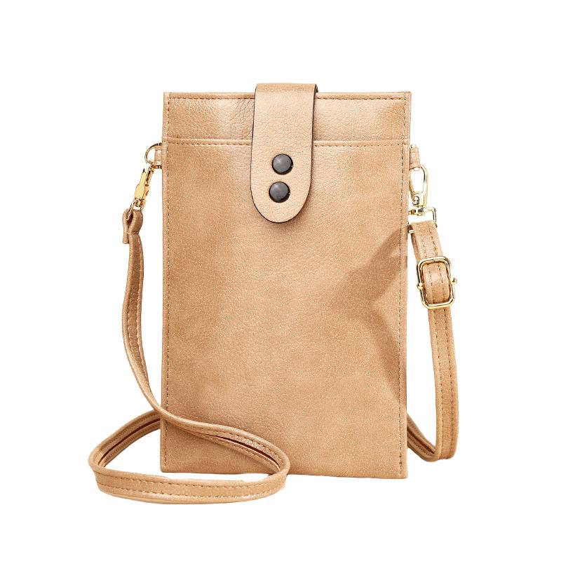 Women's Soft PU Leather Wallet Crossbody Bag Phone Purse 2