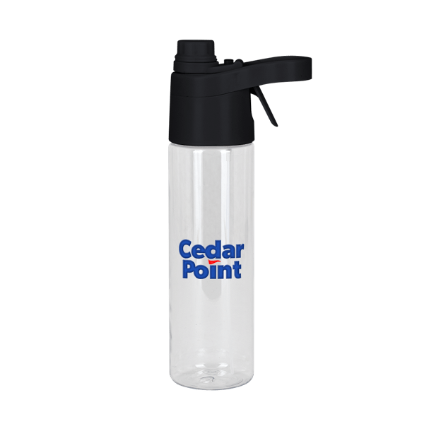 Spritzer 20 oz rPET Spray Water Bottle 6