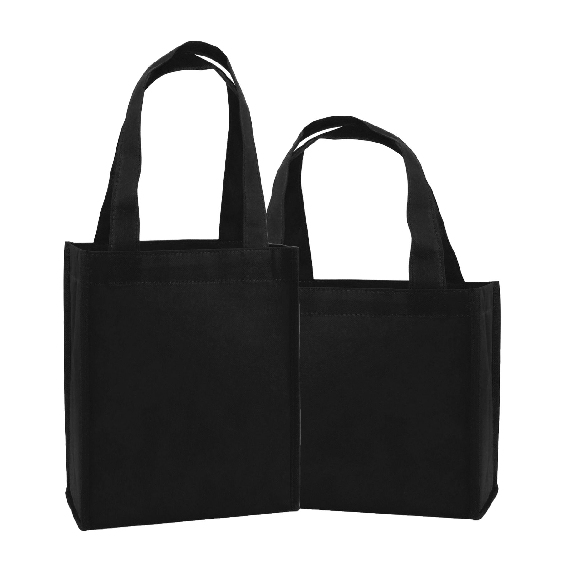 105GSM Full Color Full Wrap Laminated Tote Bag With Square Corner (12'' x 16'' x 6'') 5