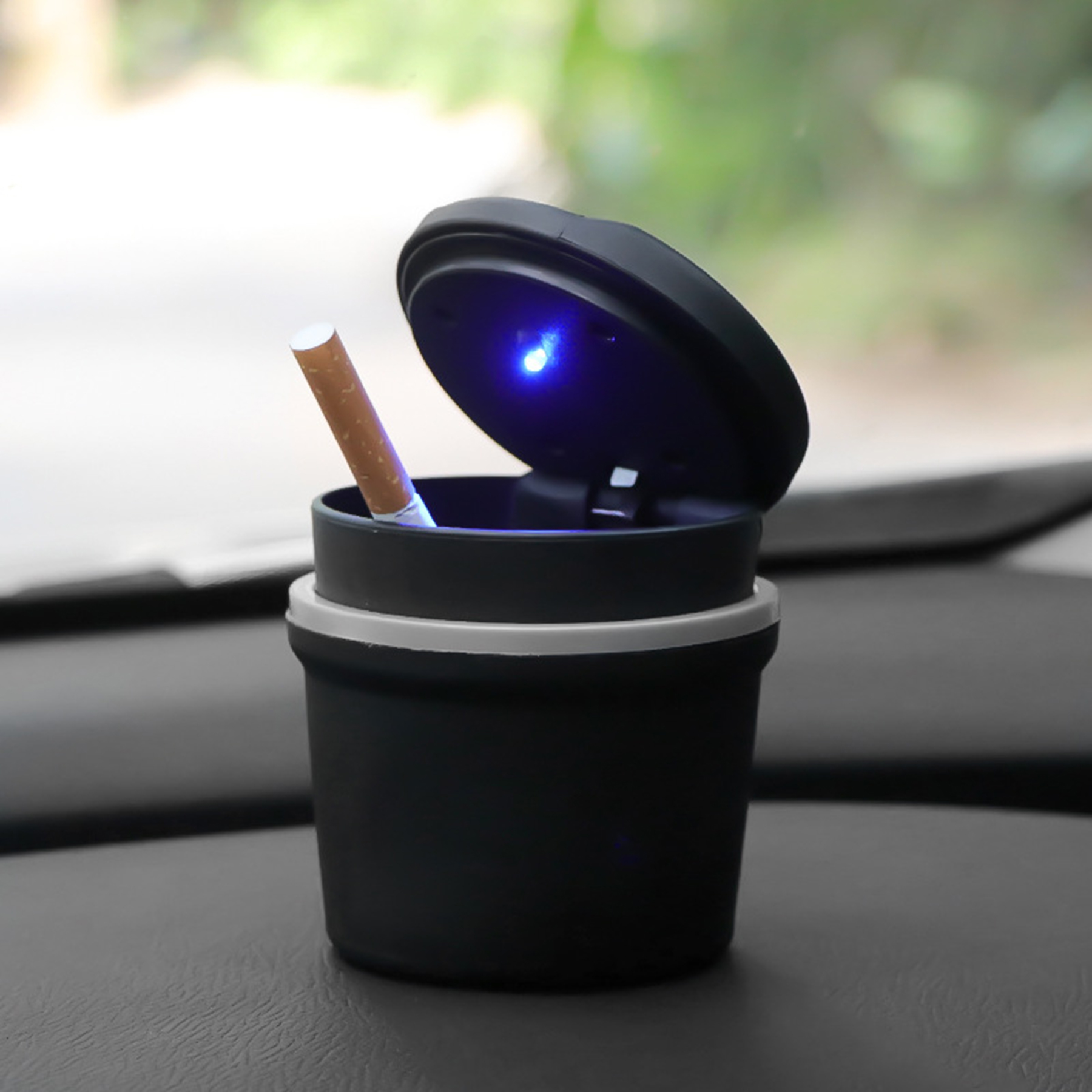 Car Luminous Lighting Ashtray 4