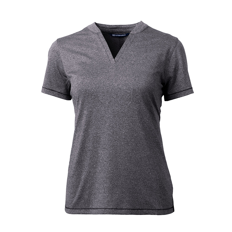 Cutter and Buck Ladies Forge Heather Stretch Blade Top 6
