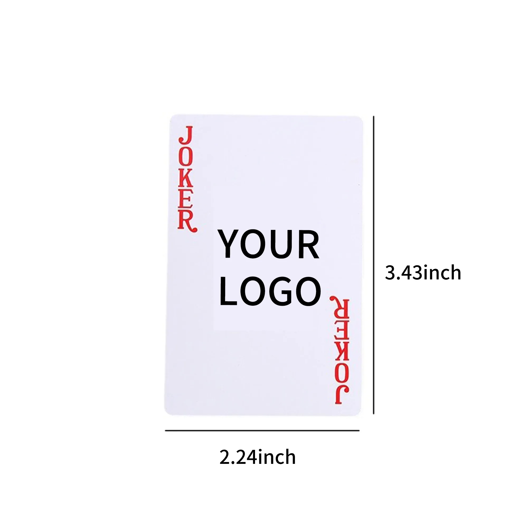 Customizable Poker Deck Cardstock Practical for Promotions 3