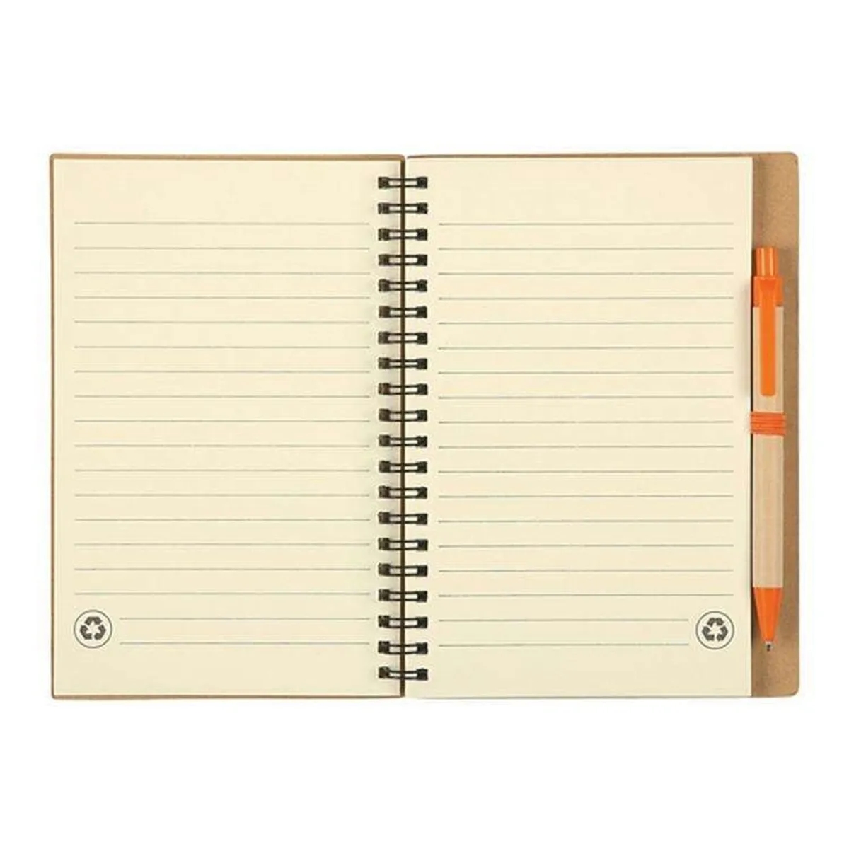 5" x 7" Eco-Inspired Spiral Notebook & Pen 1
