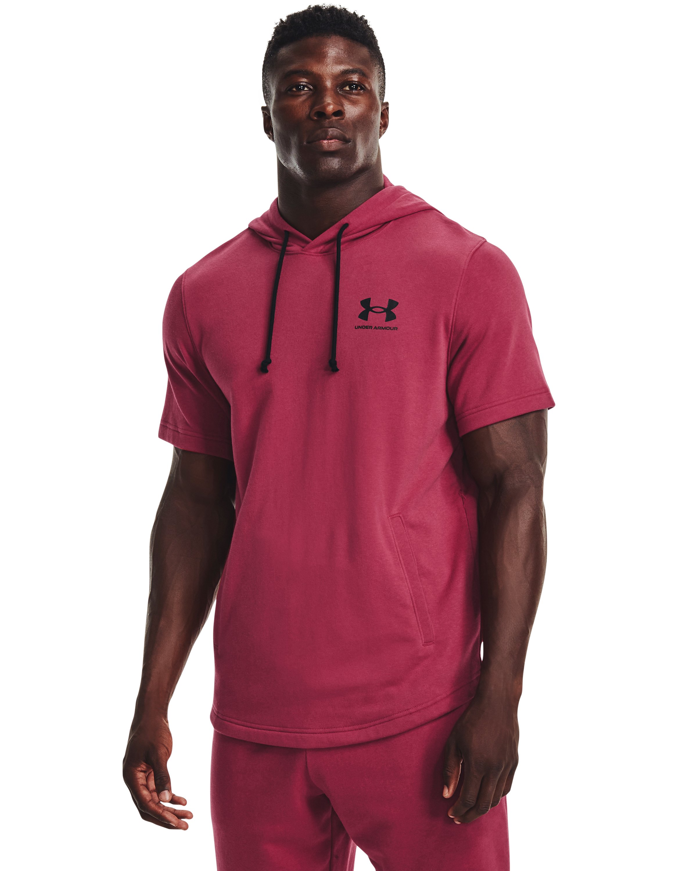 UA Rival Terry Men's Short Sleeve Hoodie 23