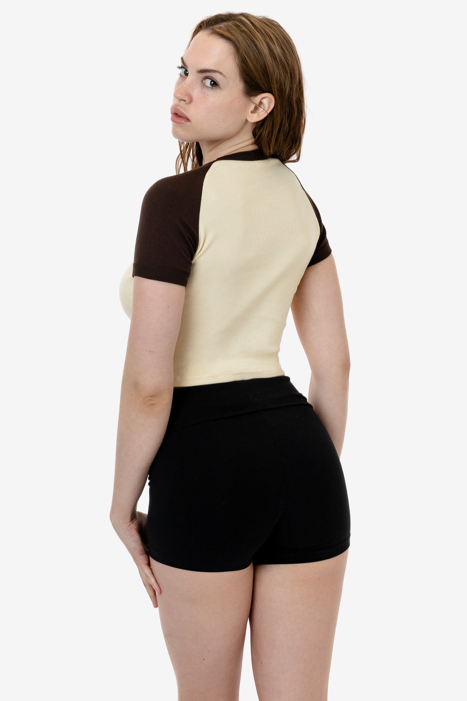 BABY RIB SHORT SLEEVE RAGLAN 17