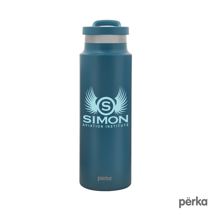 Perka® Monroe 24 oz. Double Wall Recycled Stainless Steel Water Bottle 61