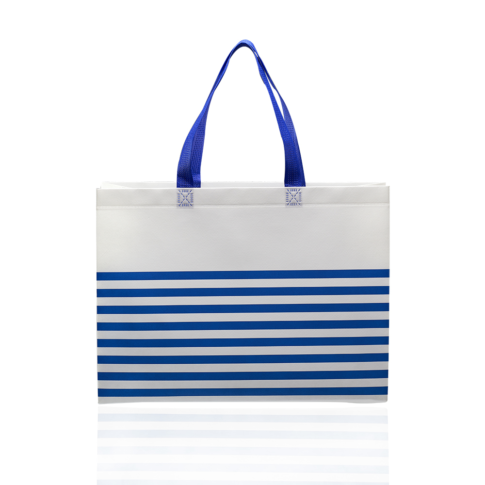 Seaside Striped Tote Bags 1