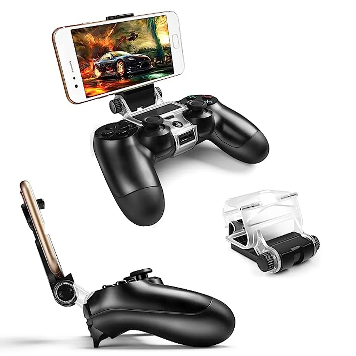 PS4 Game Controller Clip Holder Clamp Mount 5