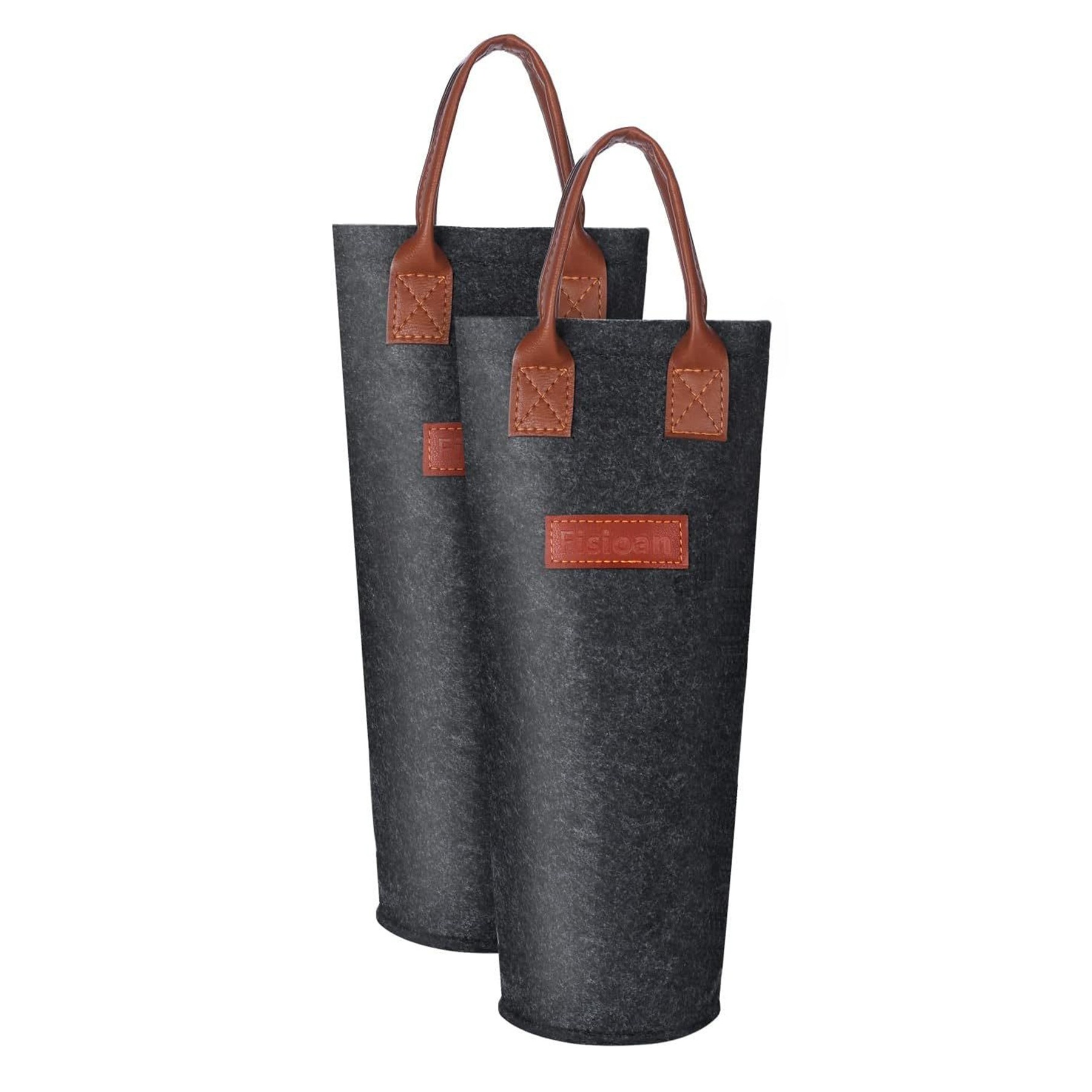 Single Felt Bottle Wine Tote 4