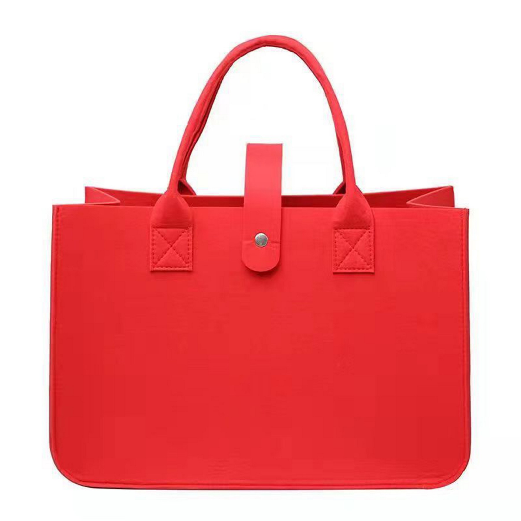 Felt Tote Shopping Bag, custom tote bag with logo imprint 3