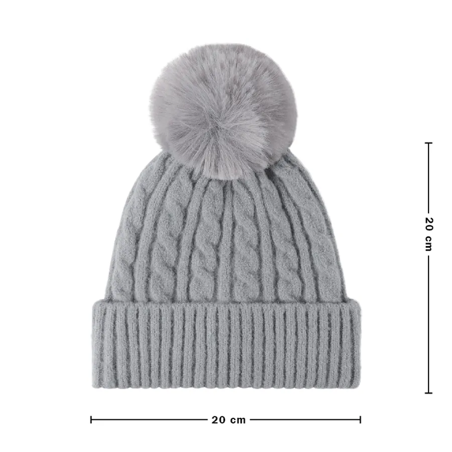 August Beanies w/ Pom 8