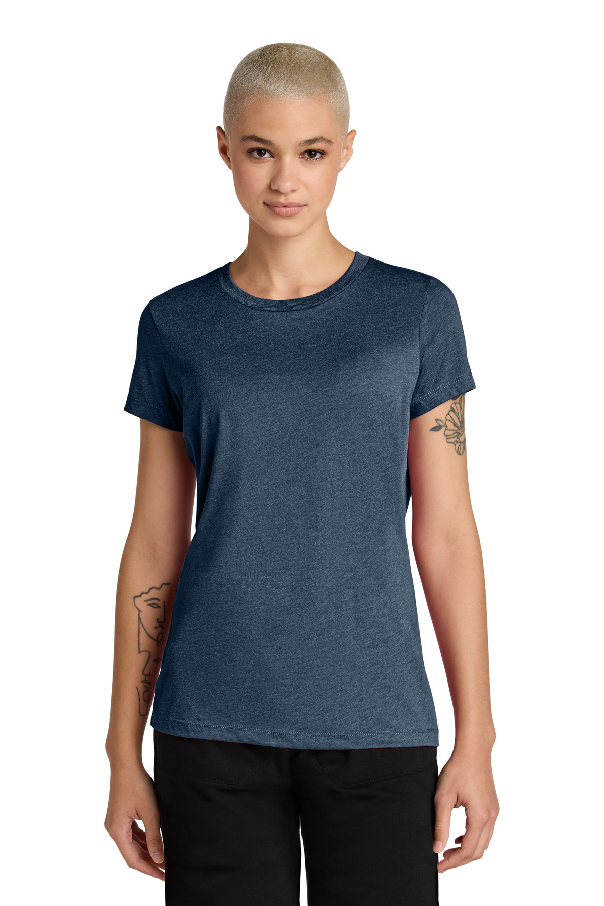 District Women's Perfect Weight CVC Tee DT188 57