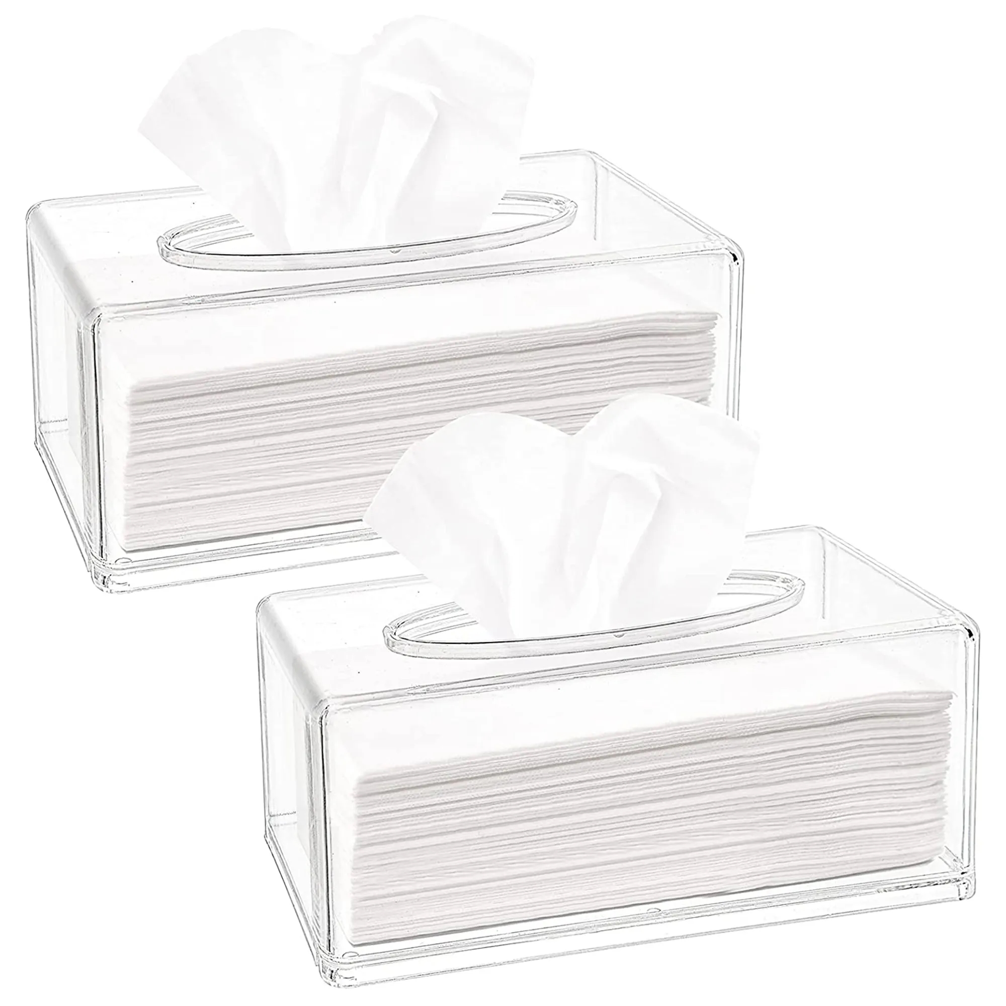 Clear Acrylic Tissue Box 2