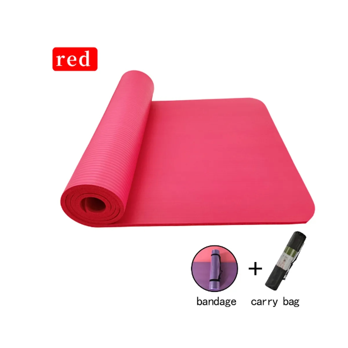 Yoga Mat Non Slip Environmentally Friendly Fitness Exercise 7