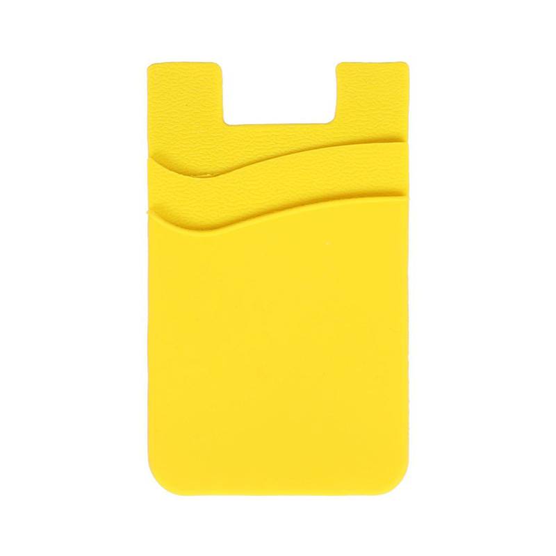 Double Pocket Silicone Phone Wallet 5