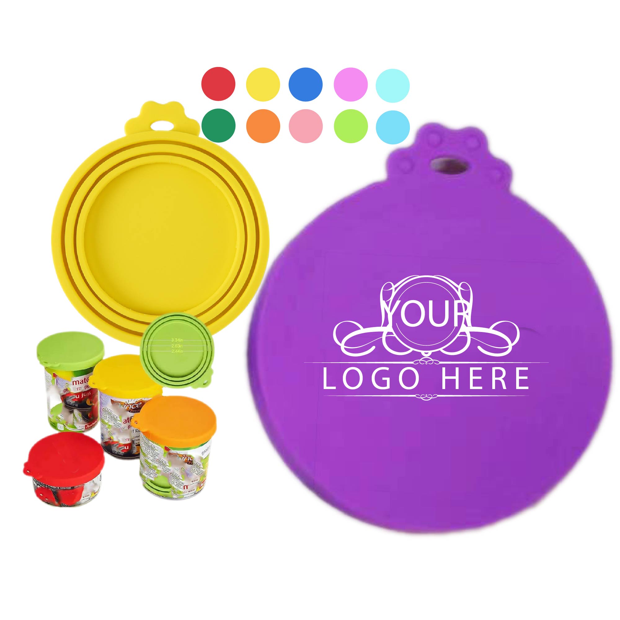 Pet Food Can Covers Lids 2