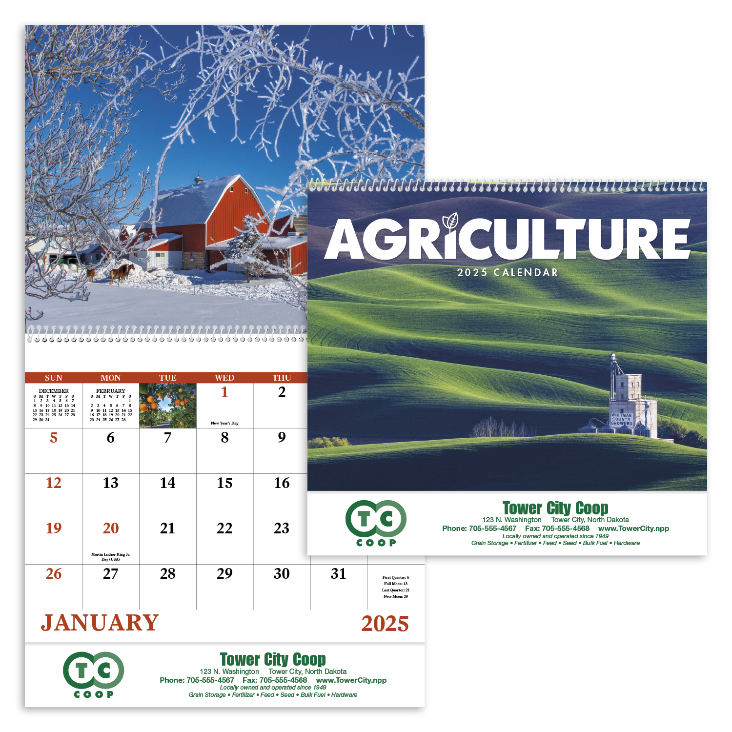 Good Value™ Agriculture - Spiral Calendar 4