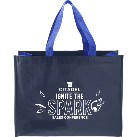 RPET Laminated Matte Shopper Tote 26