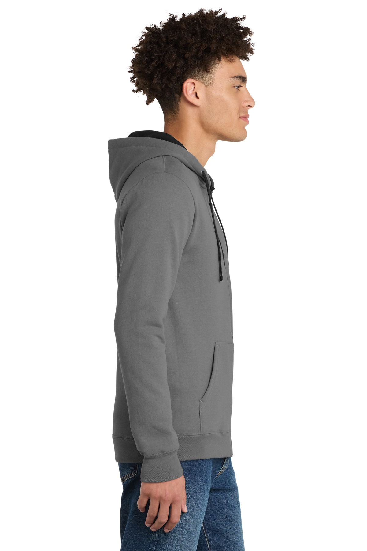 District The Concert Fleece Full-Zip Hoodie. DT800, custom hoodie or sweatshirt with logo imprint 63