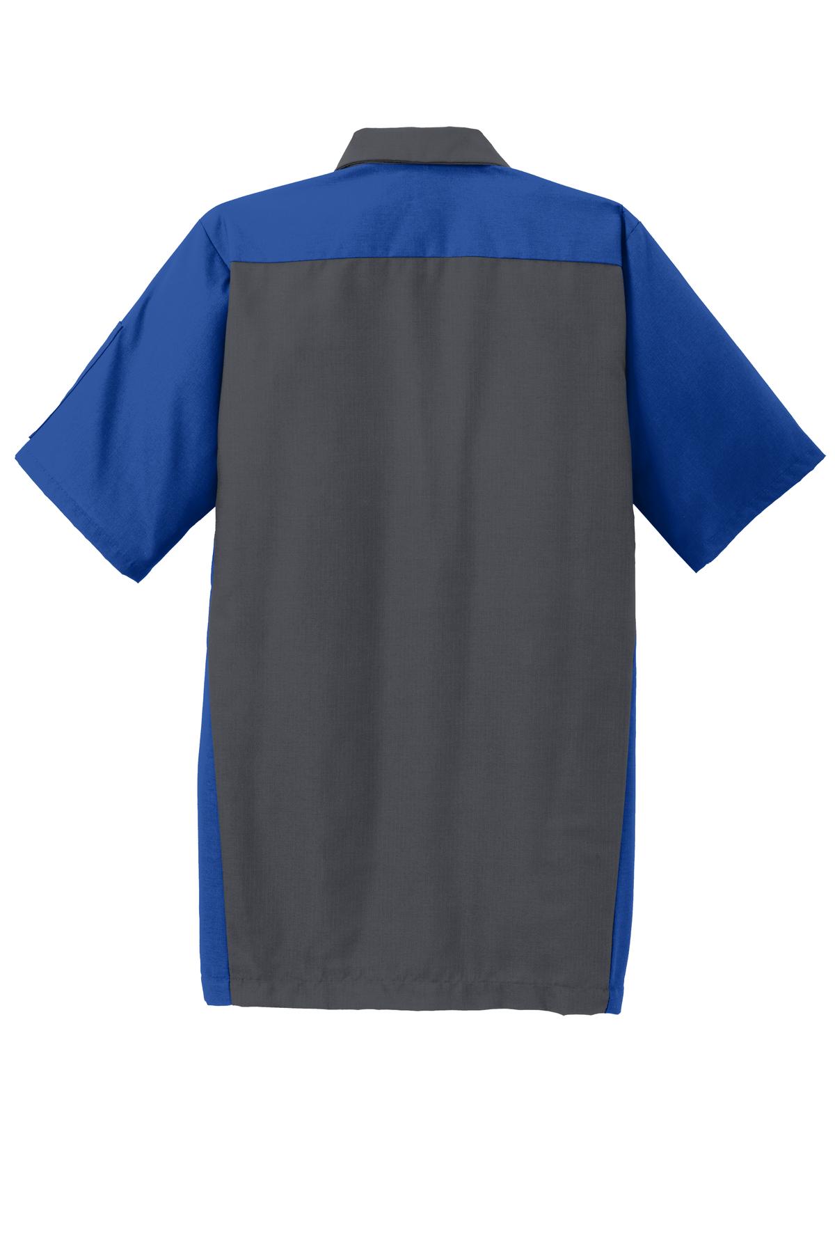 Red Kap Short Sleeve Ripstop Crew Shirt. SY20 33