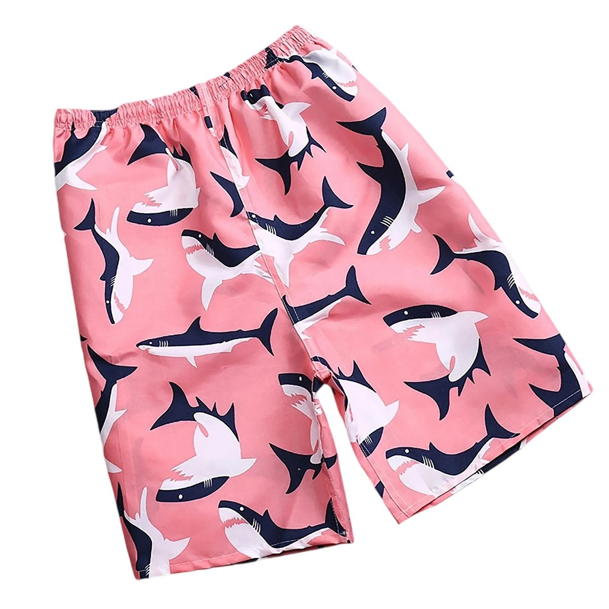Polyester Beach Shorts with Adjustable Drawstring Waist 12