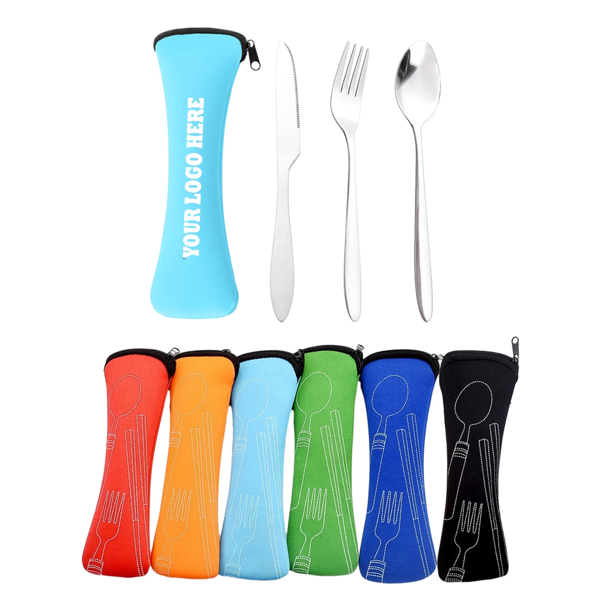 3-Piece Tableware Set With Knife Fork And Spoon MOQ 50PCS 4