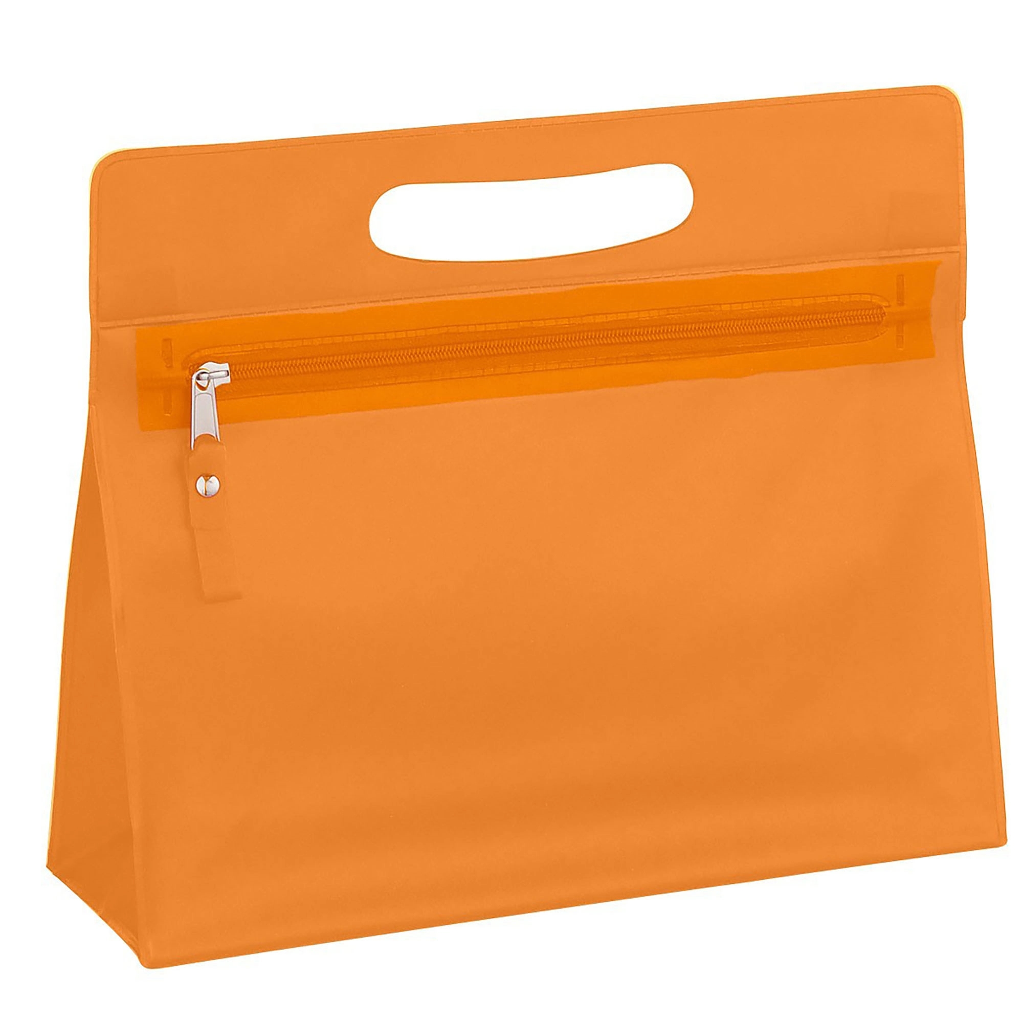 Waterproof PVC Clear Cosmetic Zipper Bag 6