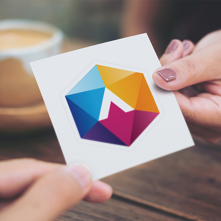 White Vinyl Kiss-Cut Singles