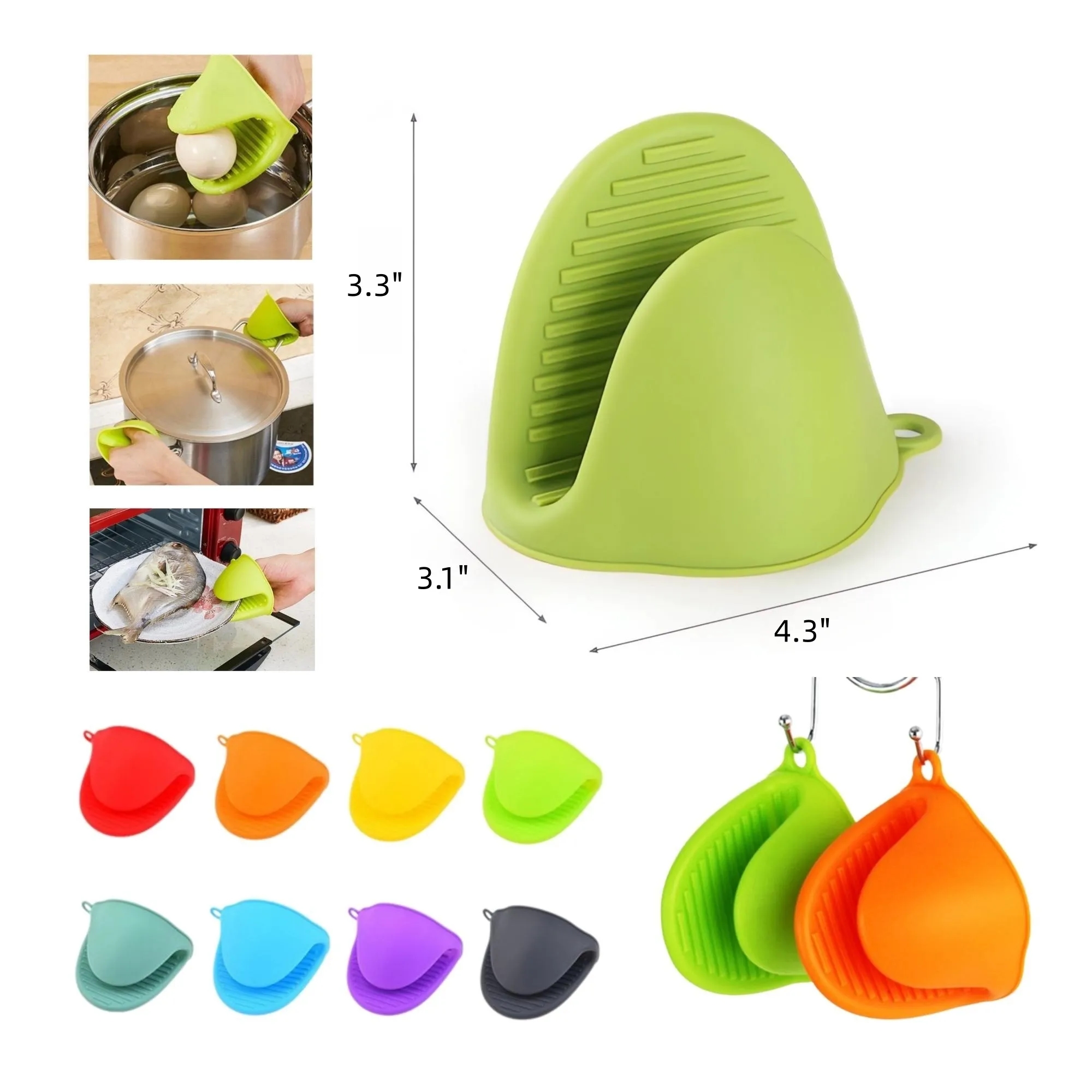 Kitchen Heat Silicone Insulation Glove