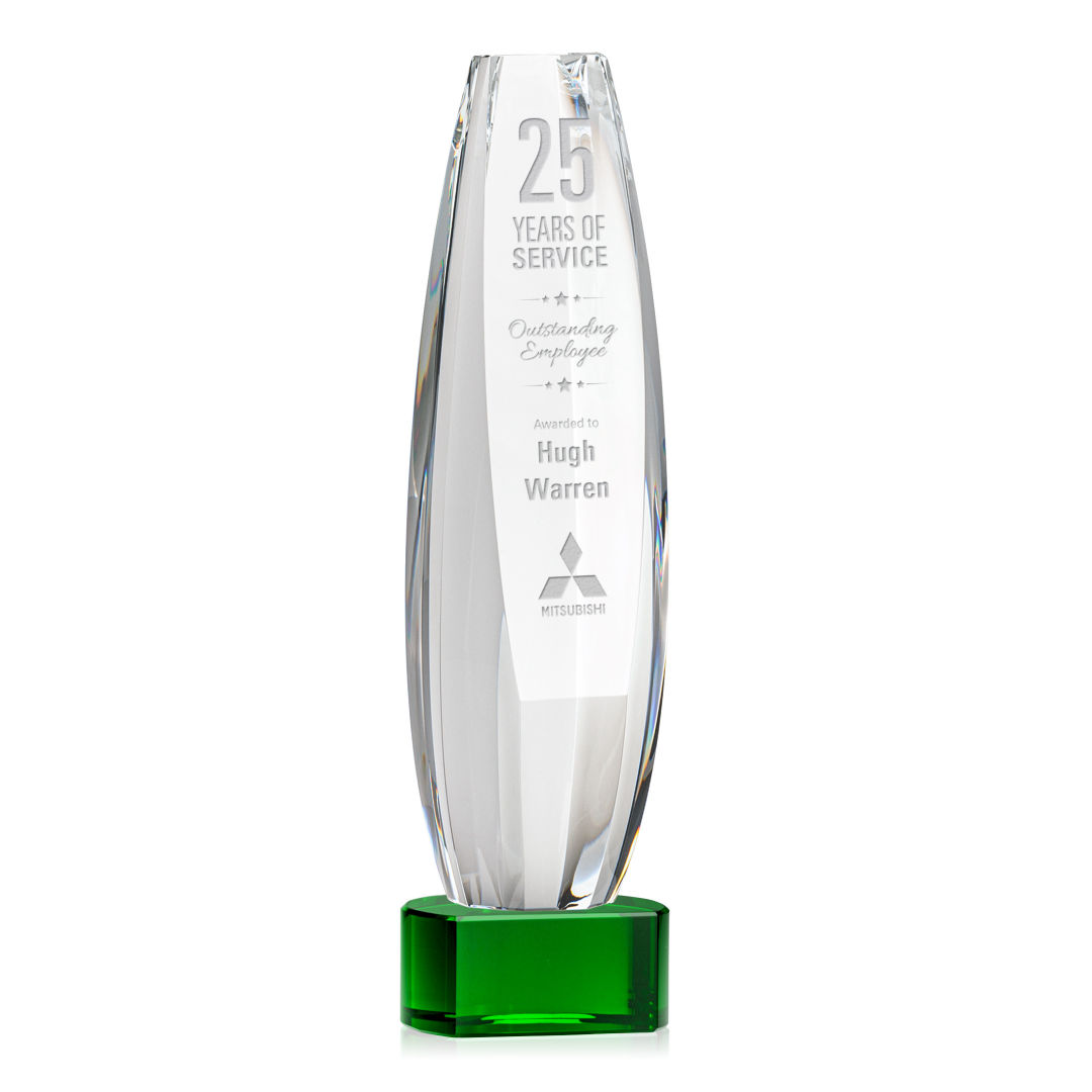 Hoover Award on Paragon Base - Green 7