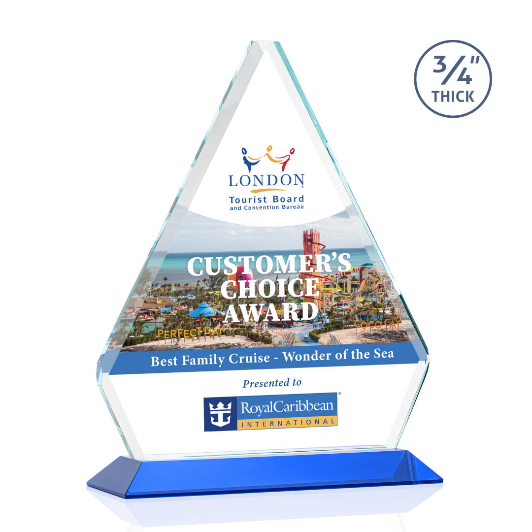 Fyreside VividPrint™ Award - Blue 11