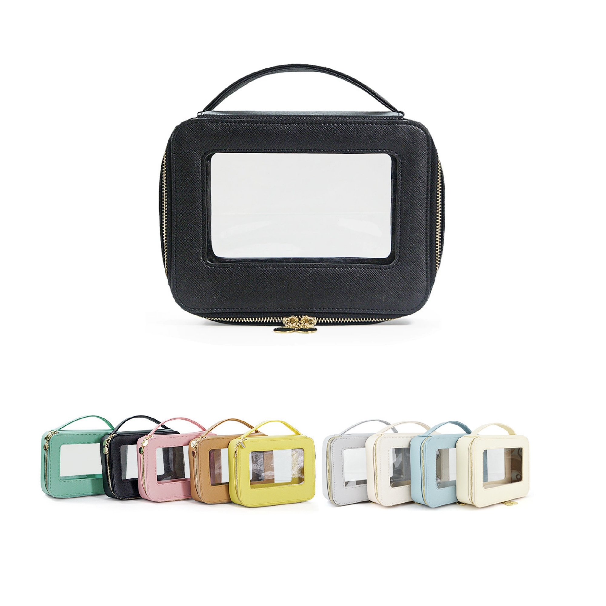 Transparent Toiletry Bag With Zipper 2