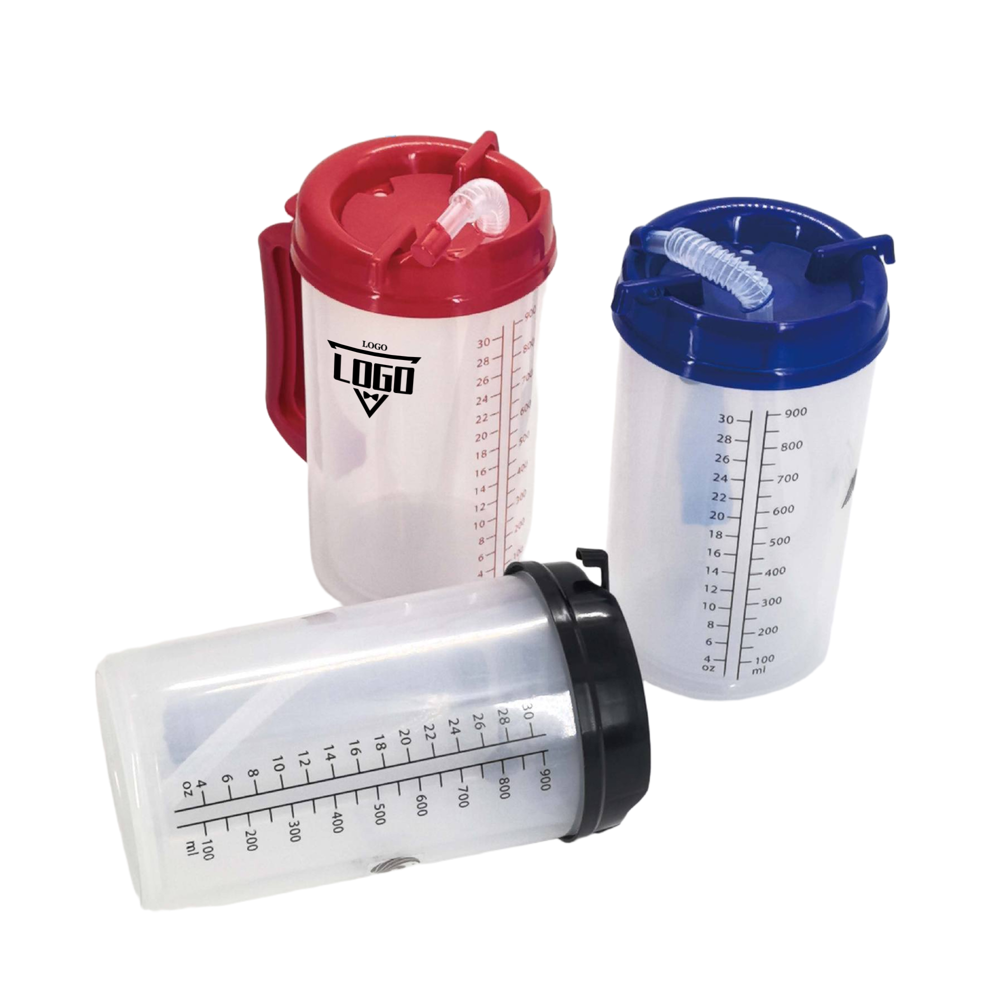 30 Oz Plastic Measuring Cup With Handle And Lid 2
